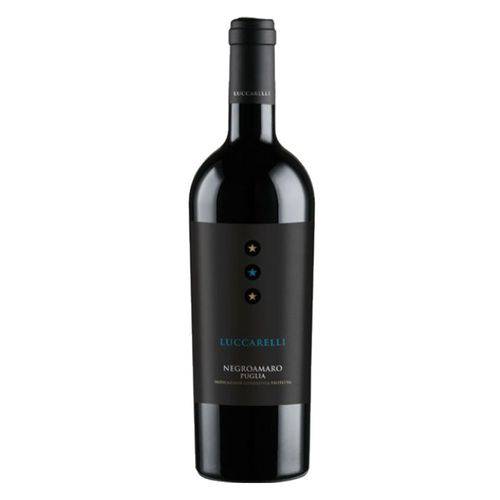 Vinho Italiano Tinto Luccarelli Negroamaro Puglia 750ml
