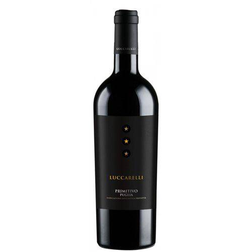 Vinho Italiano Tinto Luccarelli Primitivo Di Puglia 750ml
