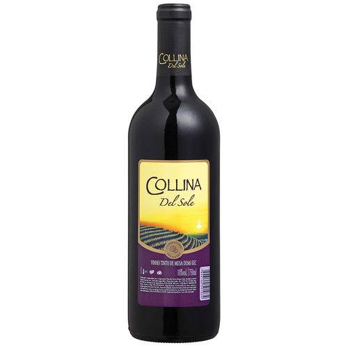 Vinho Nacional Collina D Sole 750ml Demi-Sec Tt