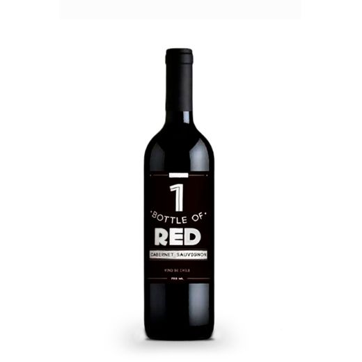 Vinho One Bottle Of Red Cabernet Sauvignon 750ml