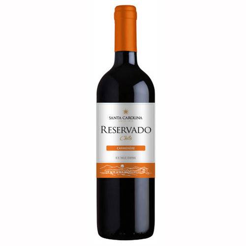 Vinho Santa Carolina Reservado Carmenère Tinto - Chile - 750ml