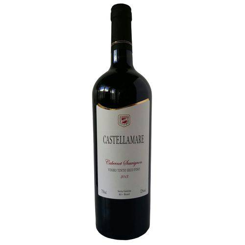 Vinho Tinto Cabernet Sauvignon Seco Fino 750ml Castellamare