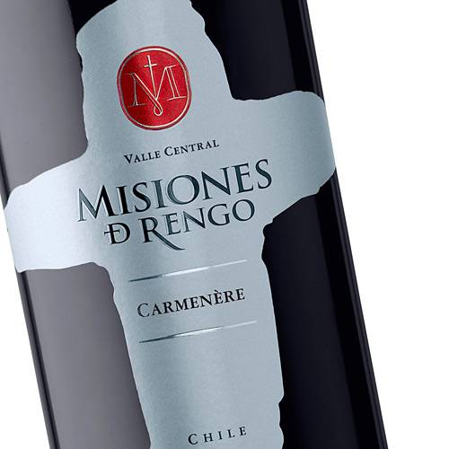 Vinho Tinto Chileno Misiones de Rengo Varietal Carmenére - 750 Ml