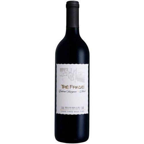 Vinho Tinto Seco Cabernet Sauvignon / Merlot Tré Fradei 750ml
