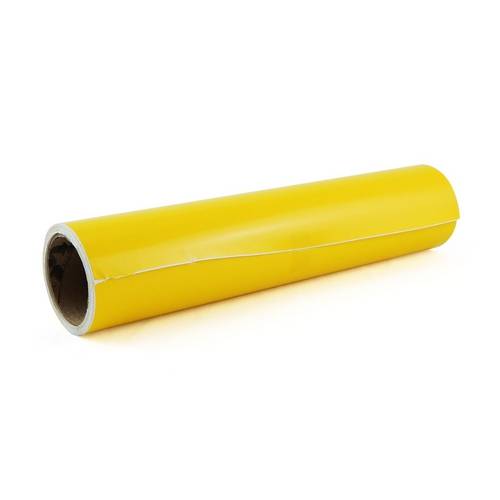 Vinil Adesivado para Plotter Amarelo Girassol Brilho 30,5x5m
