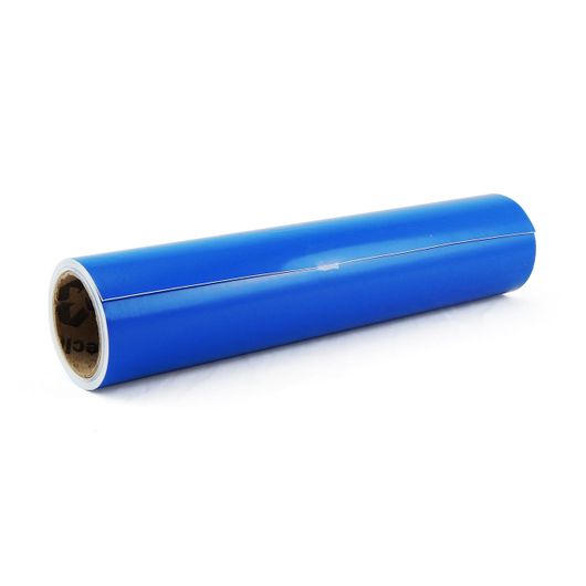 Vinil Adesivado para Plotter Azul Médio Brilho 30,5x5m