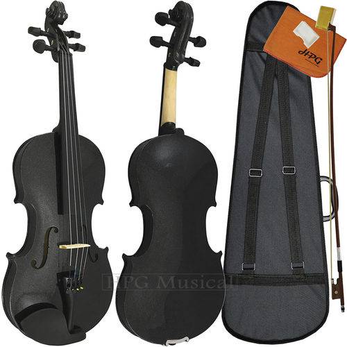 Violino 4/4 Tarttan Série 100 Preto Brilho