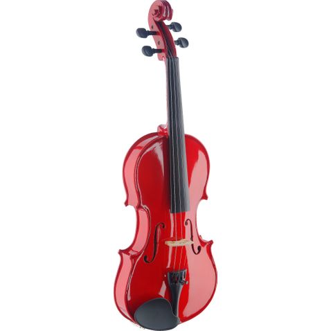 Violino Stagg Vn4/4 Tr- Vermelho Transparente