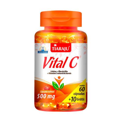 Vital C - Tiaraju - (Cápsulas) 60+10 X 500ml
