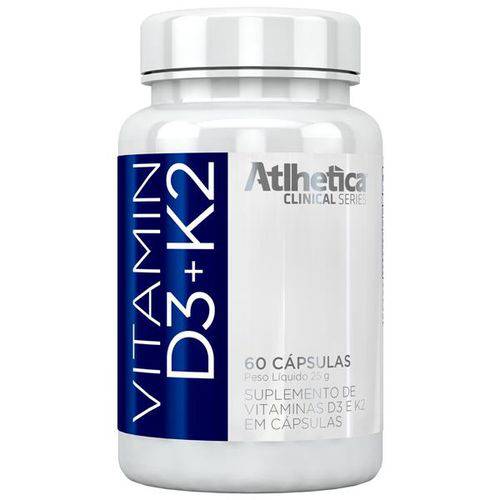 Vitamin D3 + K2 60 Cápsulas - Alhetica