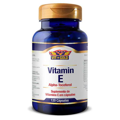 Vitamin e 10mg (120 Cápsulas) - VitGold