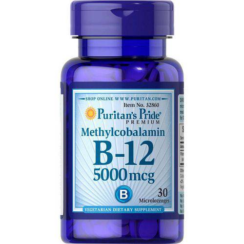 Vitamina B-12 5000mcg 30 Comprimidos - Puritan'S Pride