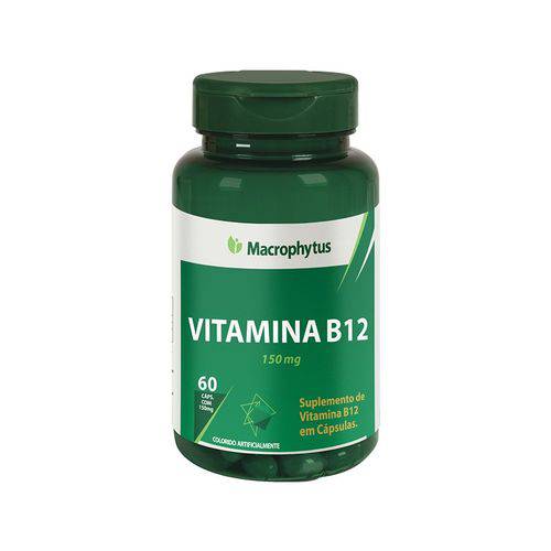 Vitamina B12 150mg 60cáps Macrophytus