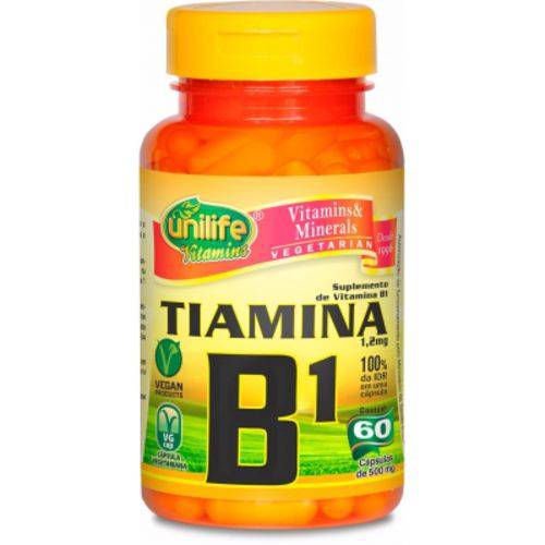 Vitamina B1 60 C psulas - Tiamina