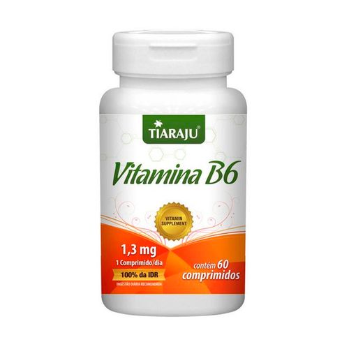 Vitamina B6 - Tiaraju - 60 Comprimidos de 250mg