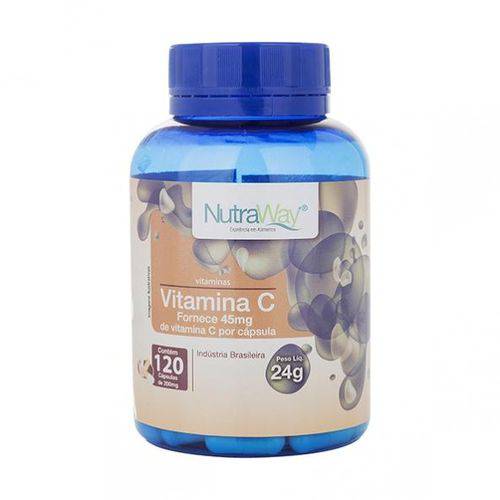Vitamina C 120 Cápsulas - Nutraway