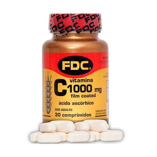 Vitamina C - 1000mg - 30 Comprimidos