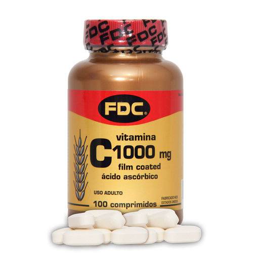 Vitamina C - 1000mg - 100 Comprimidos