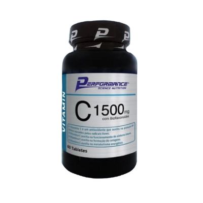 Vitamina C 1500mg com Bioflavonoides 60 Tabletes Performance Nutrition