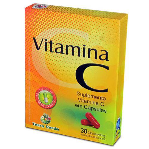 Vitamina C 400mg 30 Caps - Terra Verde