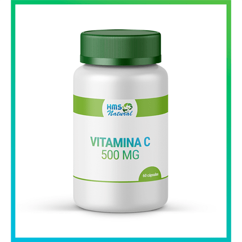 Vitamina C 500mg Cápsulas Vegan 60cápsulas