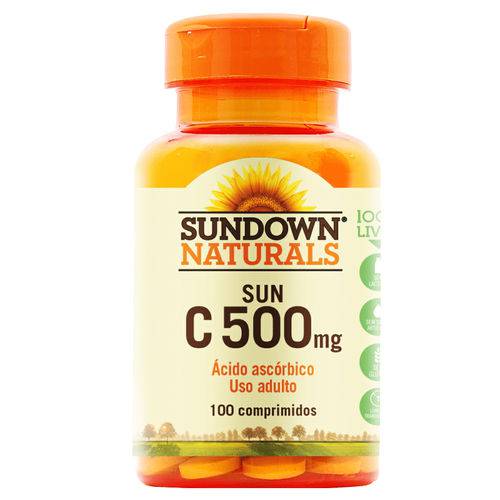 Vitamina C 500mg Sundown 100 Tablets