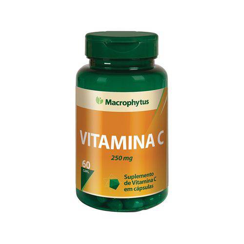 Vitamina C 250mg 60cáps Macrophytus