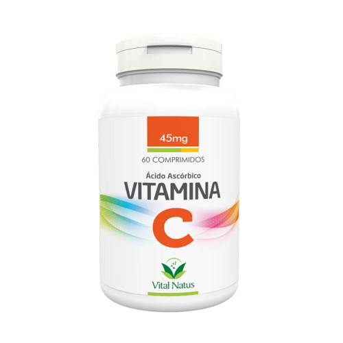 Vitamina C - Ácido Ascórbico 60 Comprimidos 45mg - Vital Natus