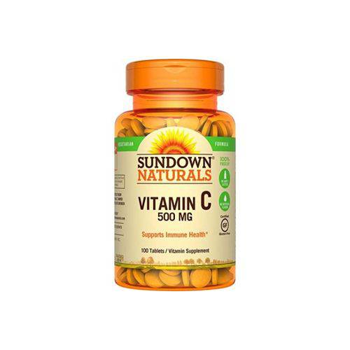Vitamina C Sundown Naturals 500 Mg 100 Comprimidos 177