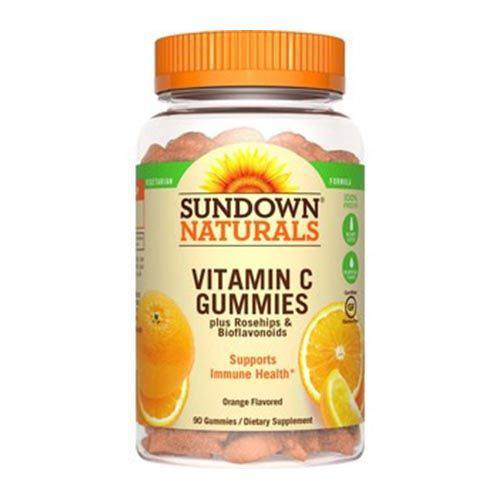 Vitamina C Sundown Naturals 90 Gummies (mastigável) 1000mg