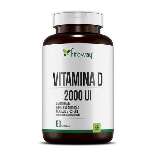 Vitamina D 2000 Ui Fitoway Farma - 60 Caps