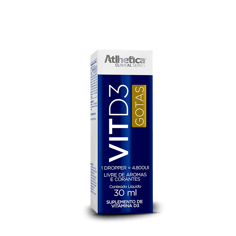 Vitamina D3 (30ml) Atlhetica Nutrition