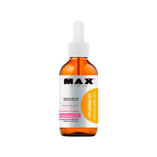 Vitamina D3 30ml - Max Titanium