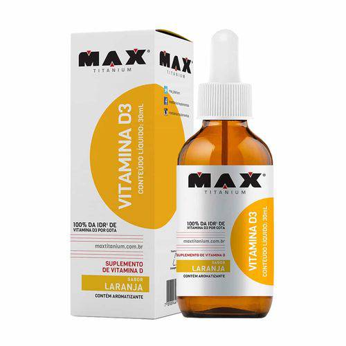 Vitamina D3 (30ml) - Max Titanium