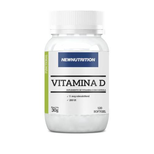 Vitamina D 120 Softgels Newnutrition