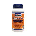 Vitamina D-3 1000IU 180 Cápsulas Now Foods