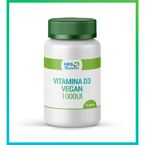 Vitamina D3 1000ui Cápsulas Vegan 30 Cápsulas Oleosas