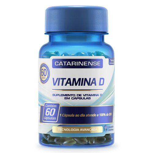 Vitamina D - 60 Cápsulas - Catarinense