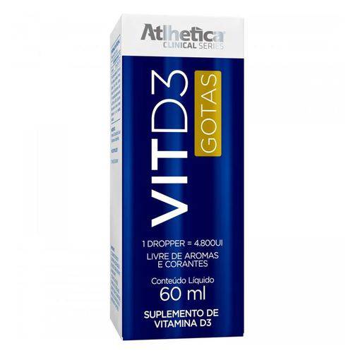 Vitamina D3 60ml - Atlhetica Nutrition