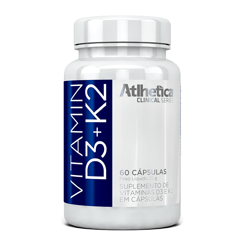 Vitamina D3+ K2 (60caps) Atlhetica Nutrition