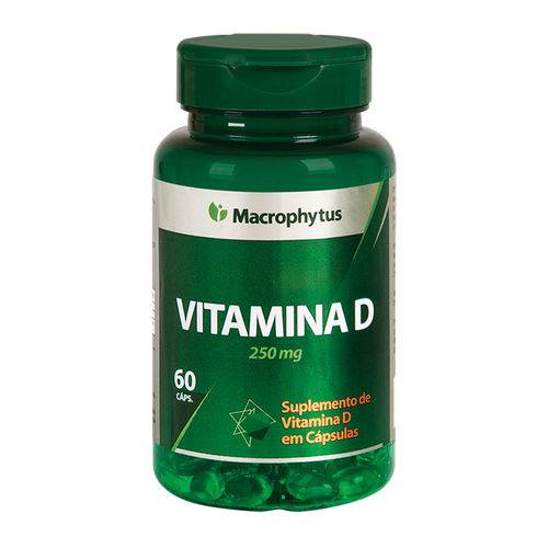 Vitamina D Softgel 250mg Macrophytus - 60caps