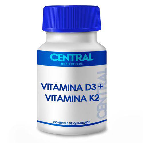 Vitamina D3 + Vitamina K2 \ 60 Cápsulas