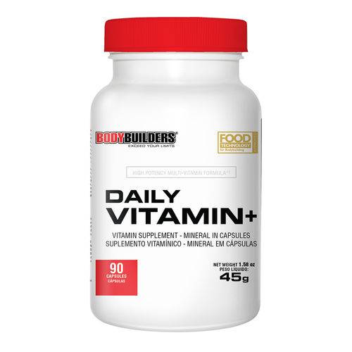 Vitamina Daily Vitamin Plus 90 Cápsulas – Bodybuilders