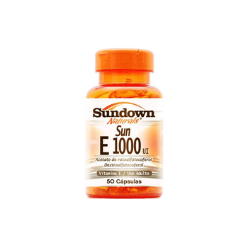 Vitamina e 1000 Ui Sundown 50 Cápsulas