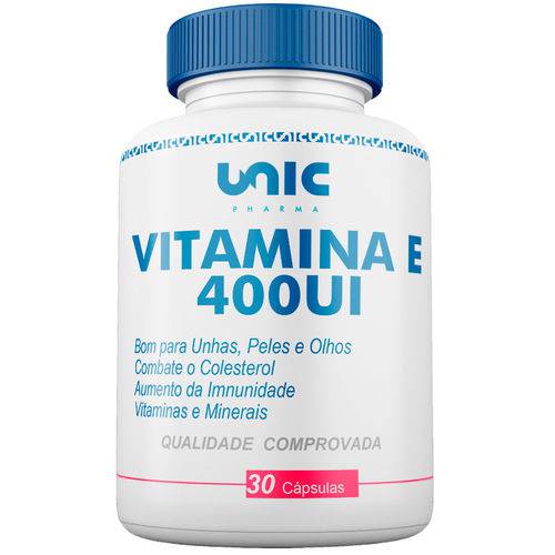 Vitamina e 400ui 30 Caps Unicpharma