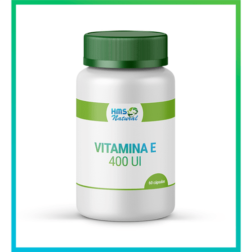 Vitamina e 400ui Cápsulas Vegan 60cápsulas