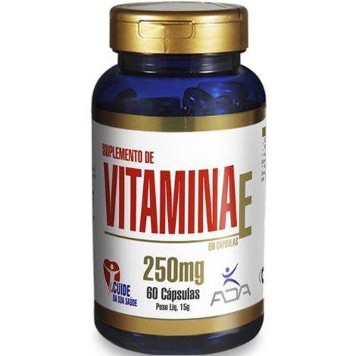 Vitamina e 60 Cápsulas 250mg Ada