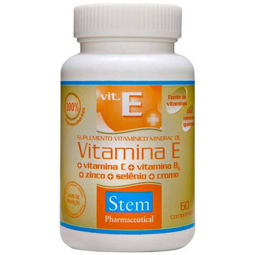 Vitamina e - 60 Comprimidos - Stem Pharmaceutical