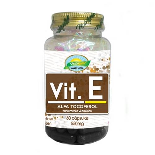 Vitamina e (Alfa Tocoferol) 550mg - Nutrigold - 60 Cápsulas
