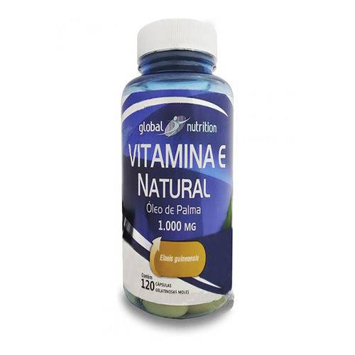 Vitamina e Natural 120caps Global Nutrition - Multivitaminico